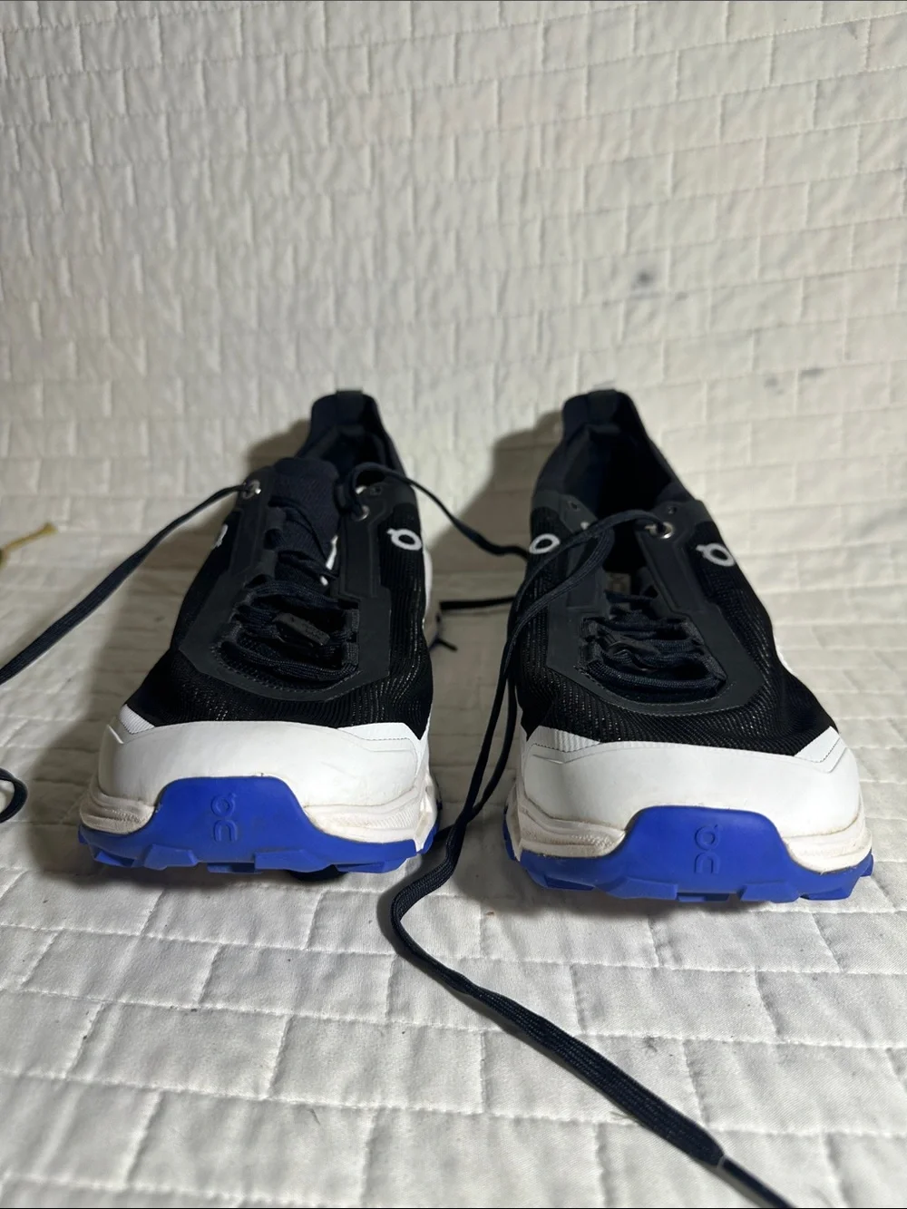 On Cloud Cloudultra 2 Black White Running Shoes Mens